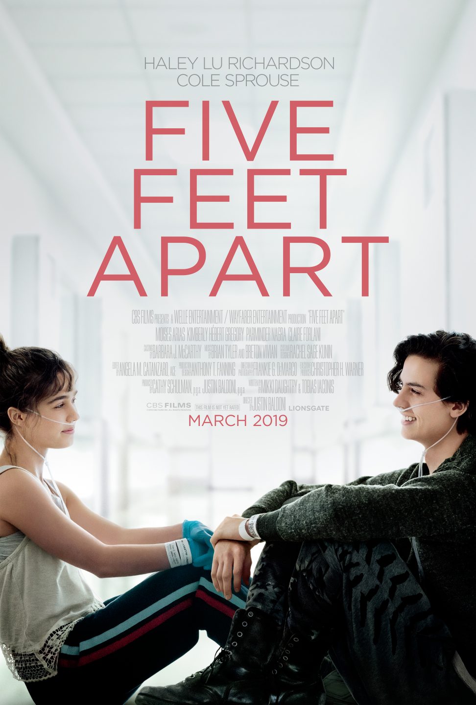 Five Feet Apart poster (CBS Films)