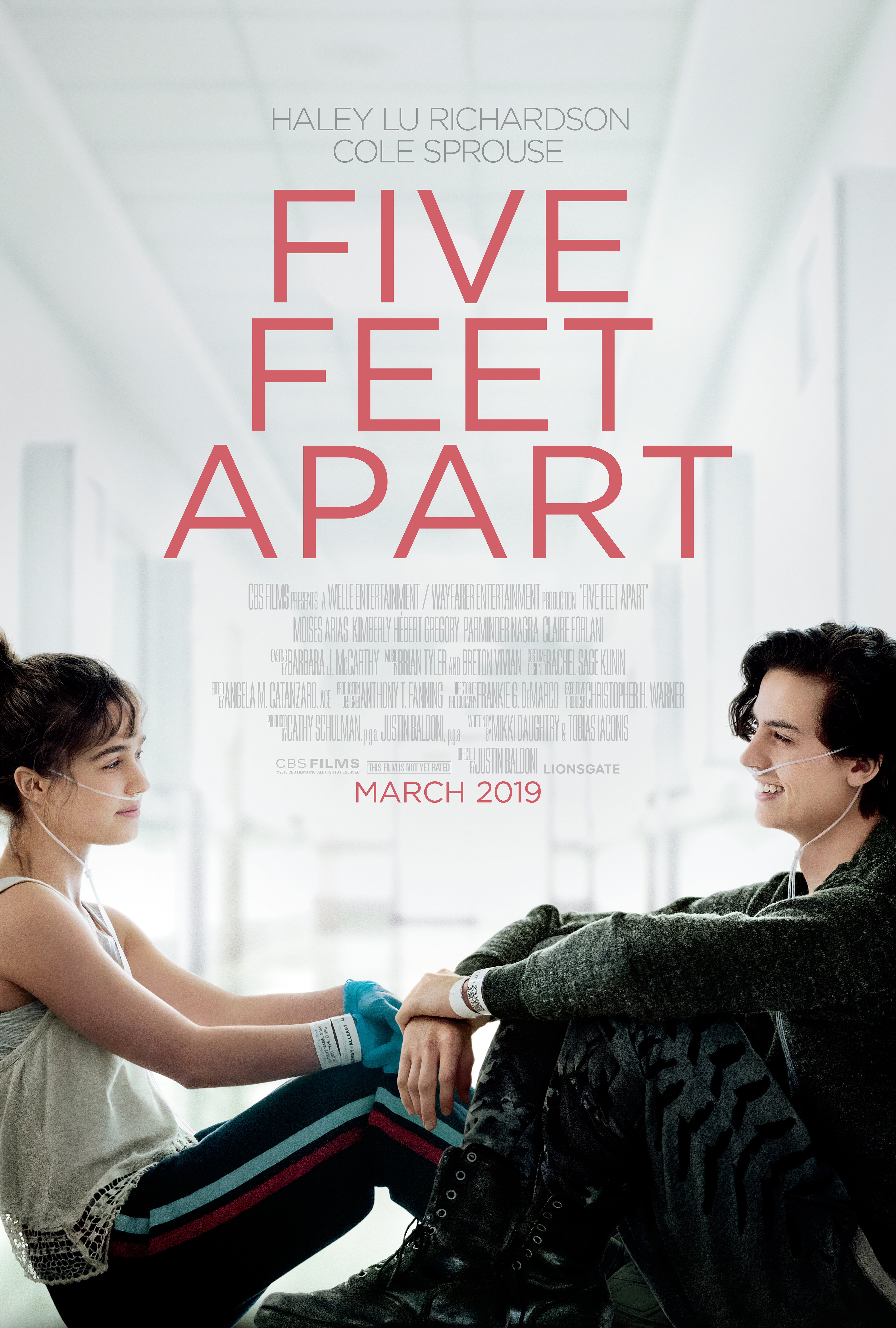 Five Feet Apart poster (CBS Films)