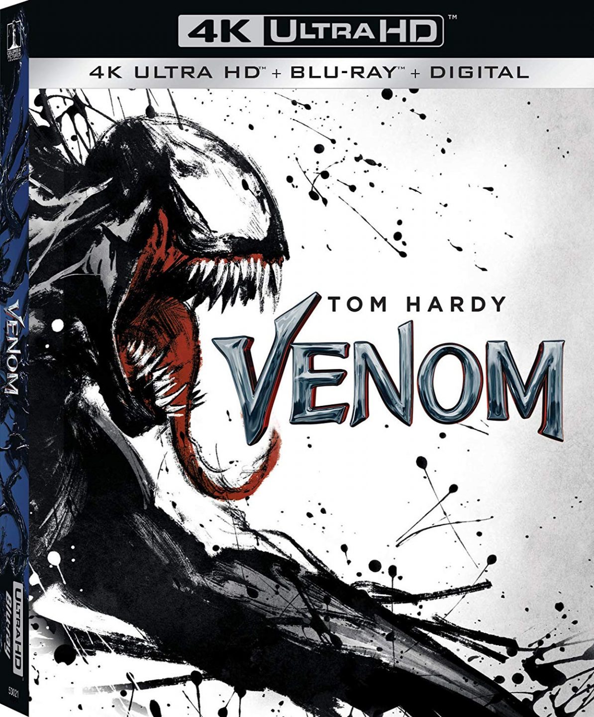 Venom 4K Ultra HD Combo Pack cover (Sony Pictures Home Entertainment)