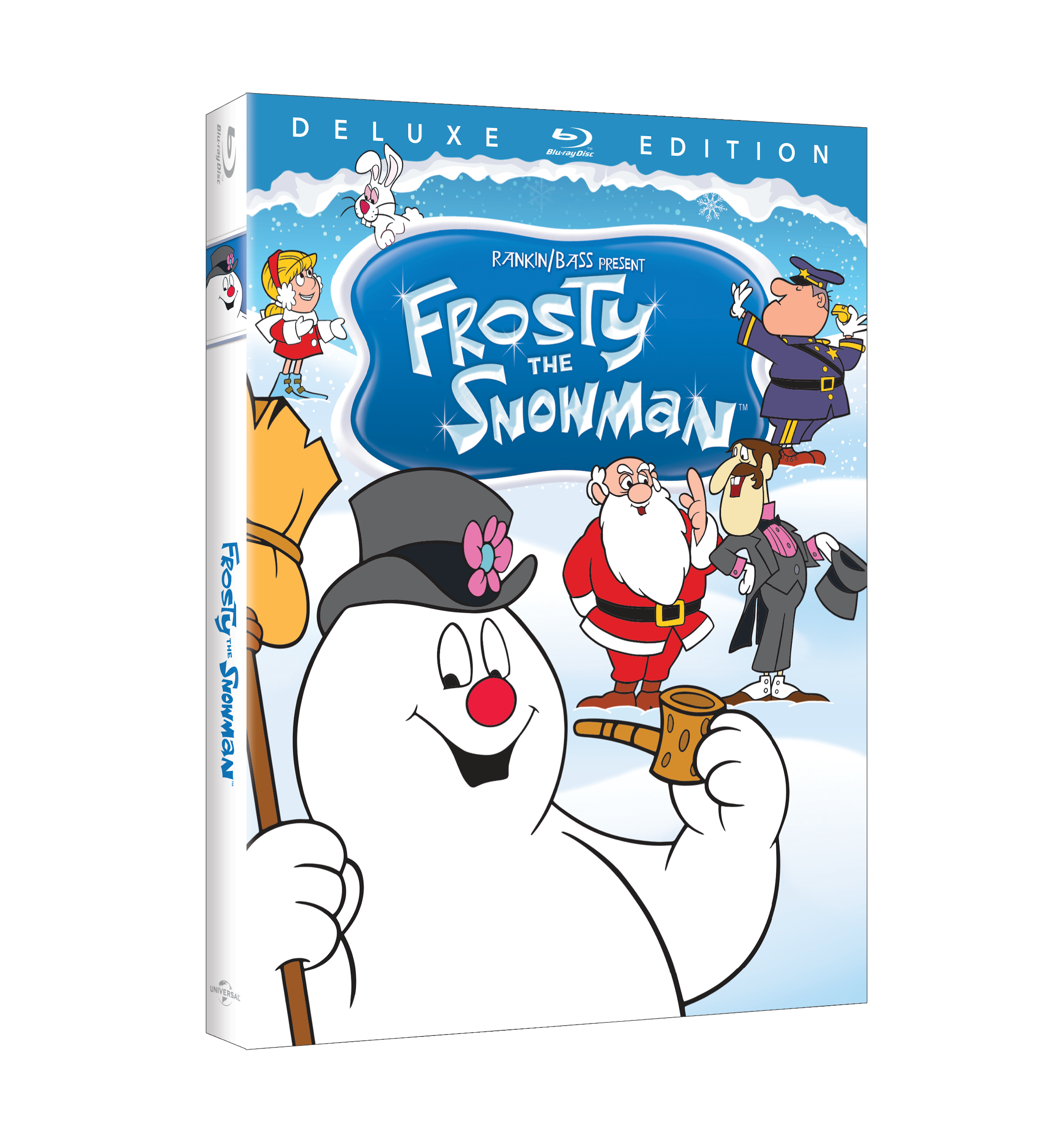 Frosty The Snowman Deluxe Edition Blu-Ray cover (Universal Pictures Home Entertainment)