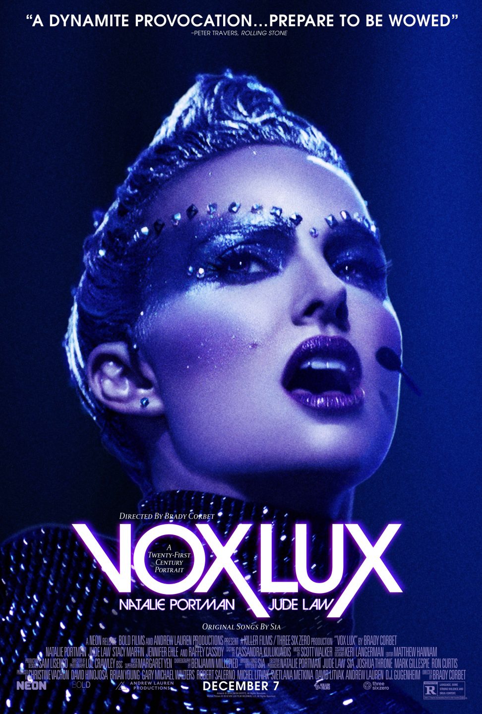 Vox Lux poster (NEON)