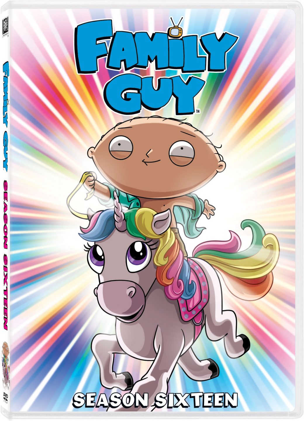 Family Guy Season 16 DVD cover (20th Century Fox Home Entertainment)
