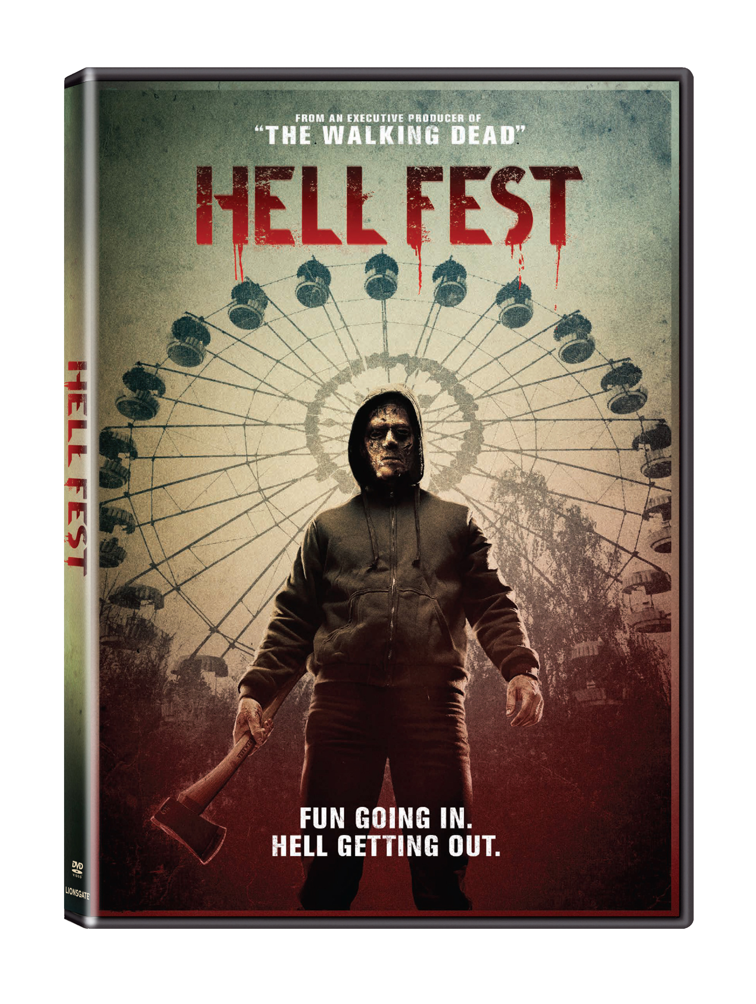 Hell Fest DVD cover (Lionsgate Home Entertinement)