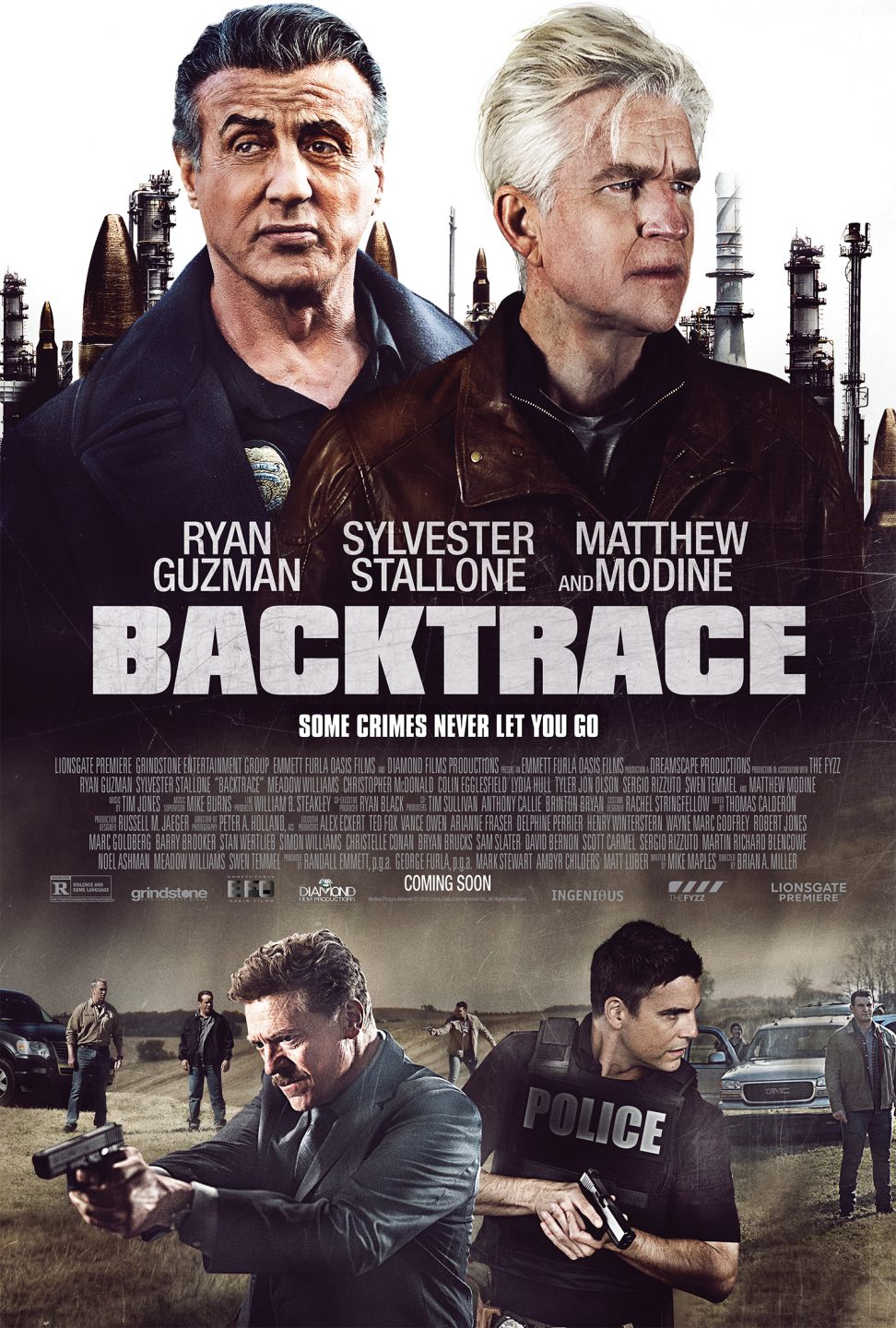 Backtrace poster (Lionsgate Premiere)