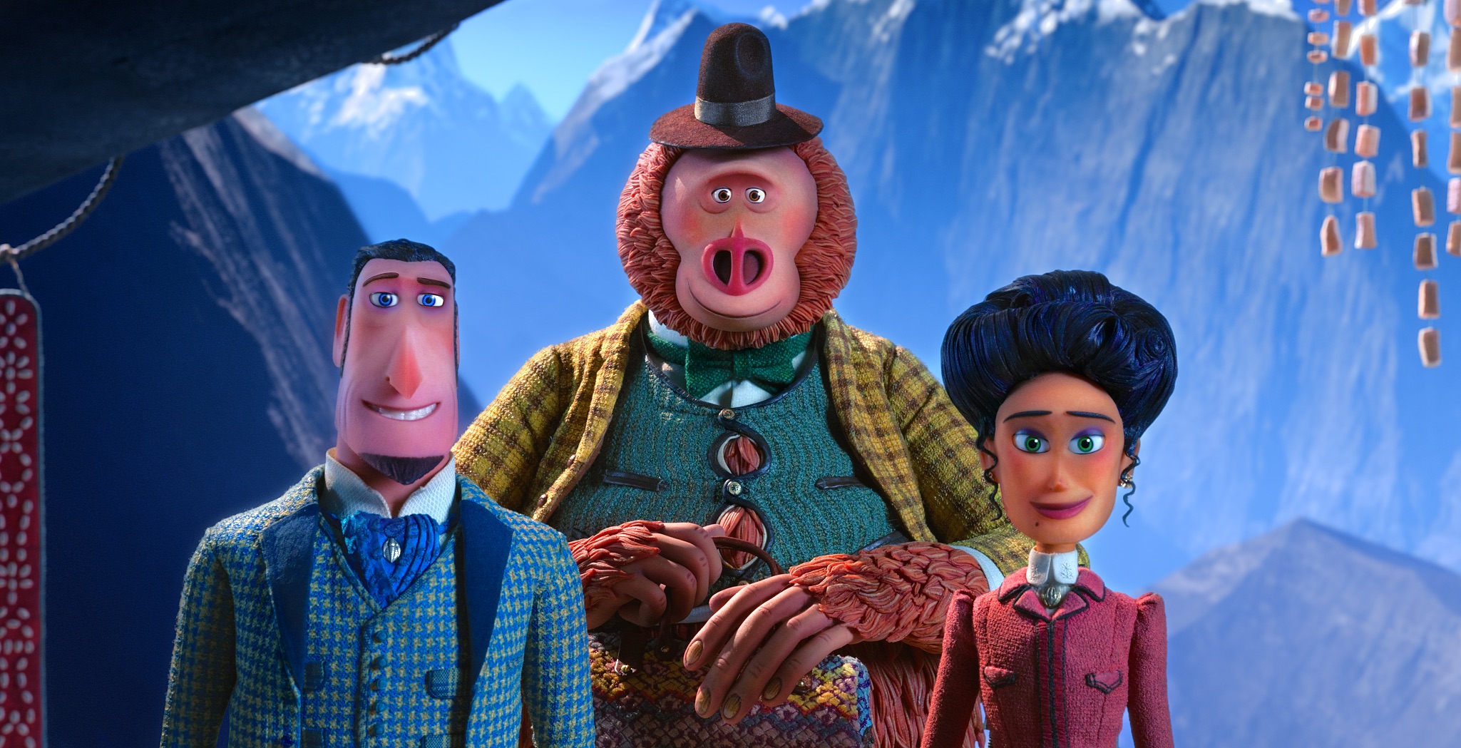 Missing Link still (LAIKA and Annapurna Pictures)