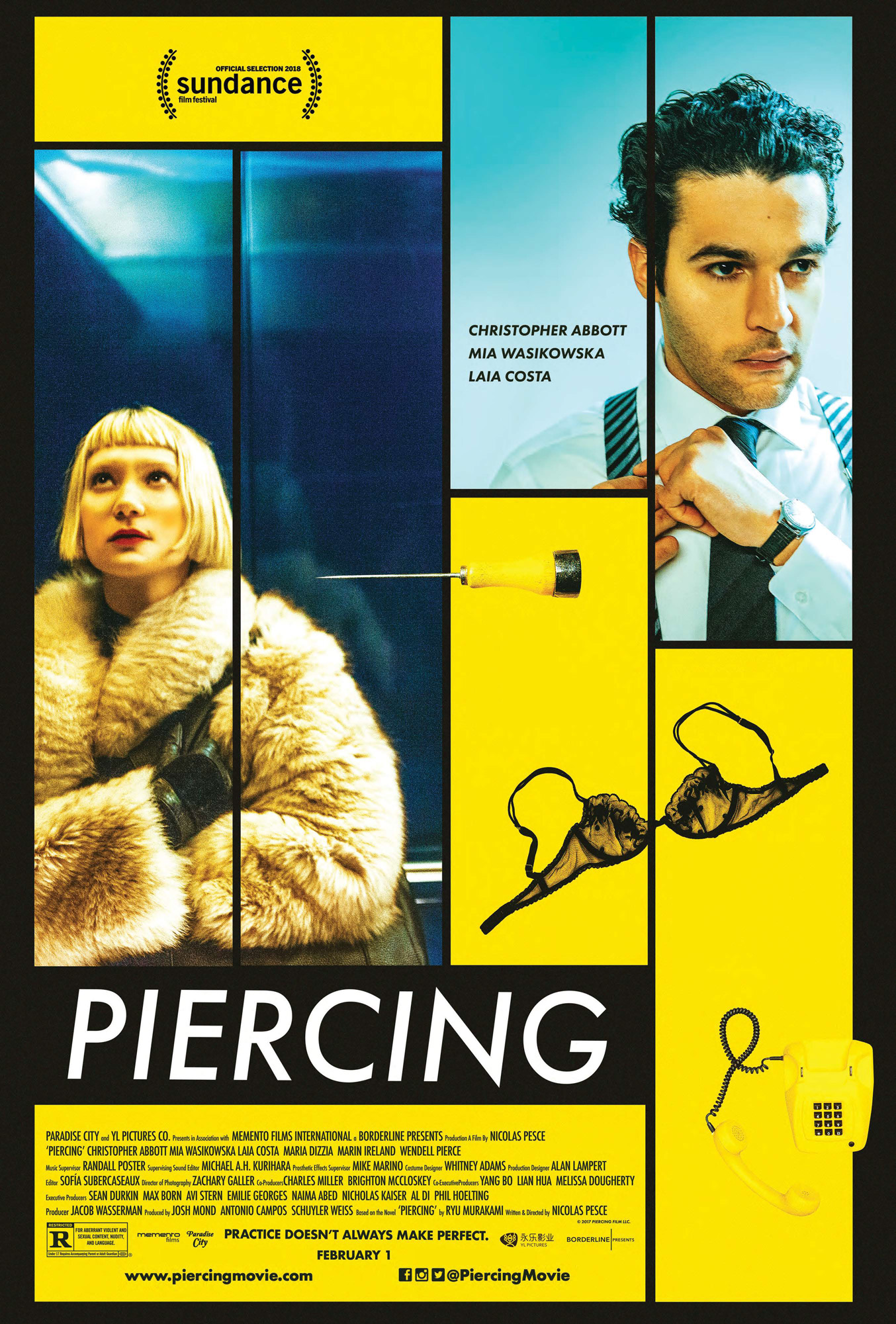 Piercing poster (Universal Studios)