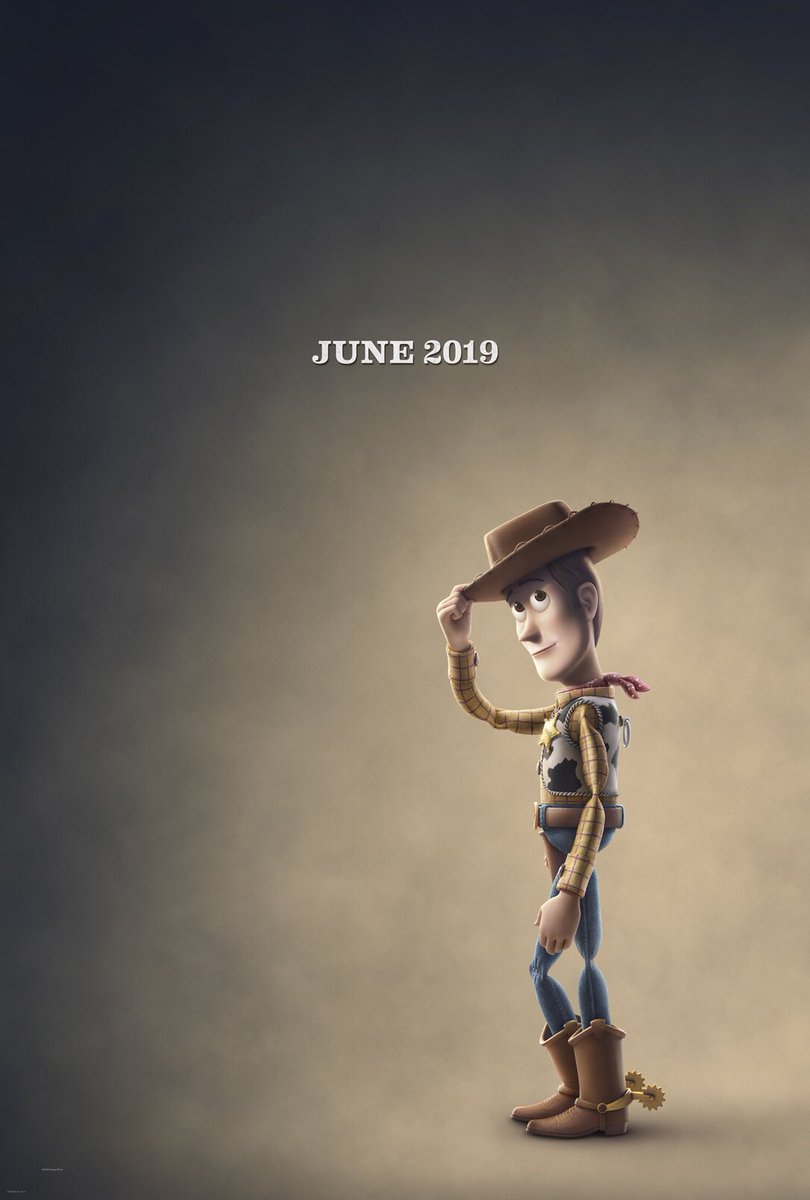 Toy Story 4 Woody character poster (Disney/Pixar)