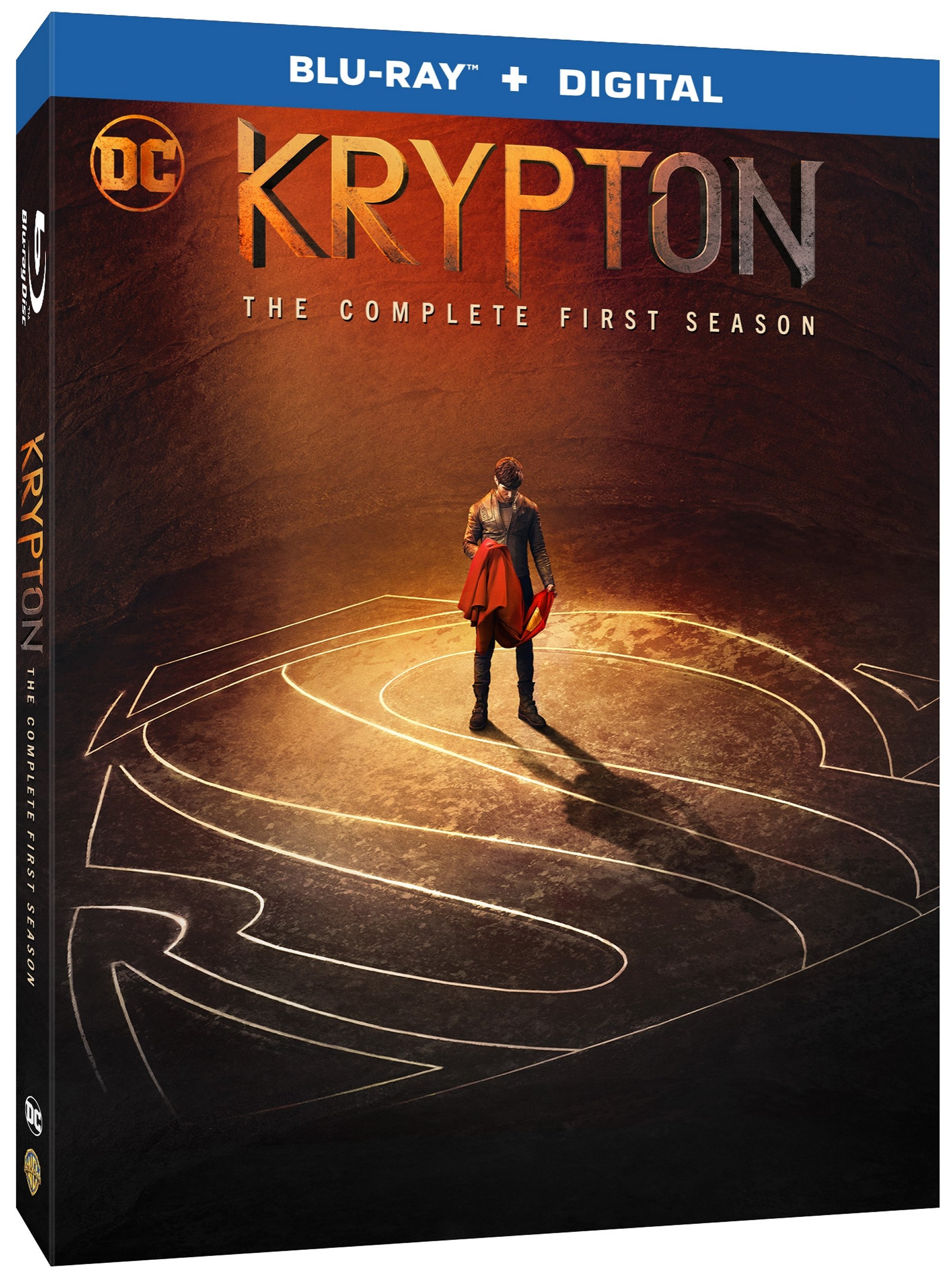 Krypton: The Complete First Season Blu-Ray cover (Warner Bros. Home Entertainment)