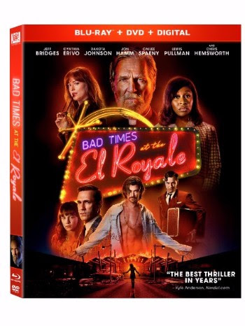 Bad Times At The El Royale Blu-Ray Combo Pack cover (20th Century Fox Home Entertainment)