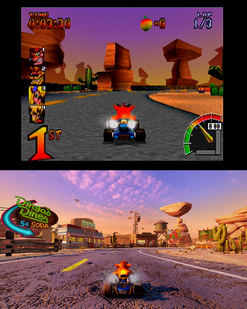 Crash Team Racing Nitro-Fueled screencap (Beenox/Activision/Blizzard)