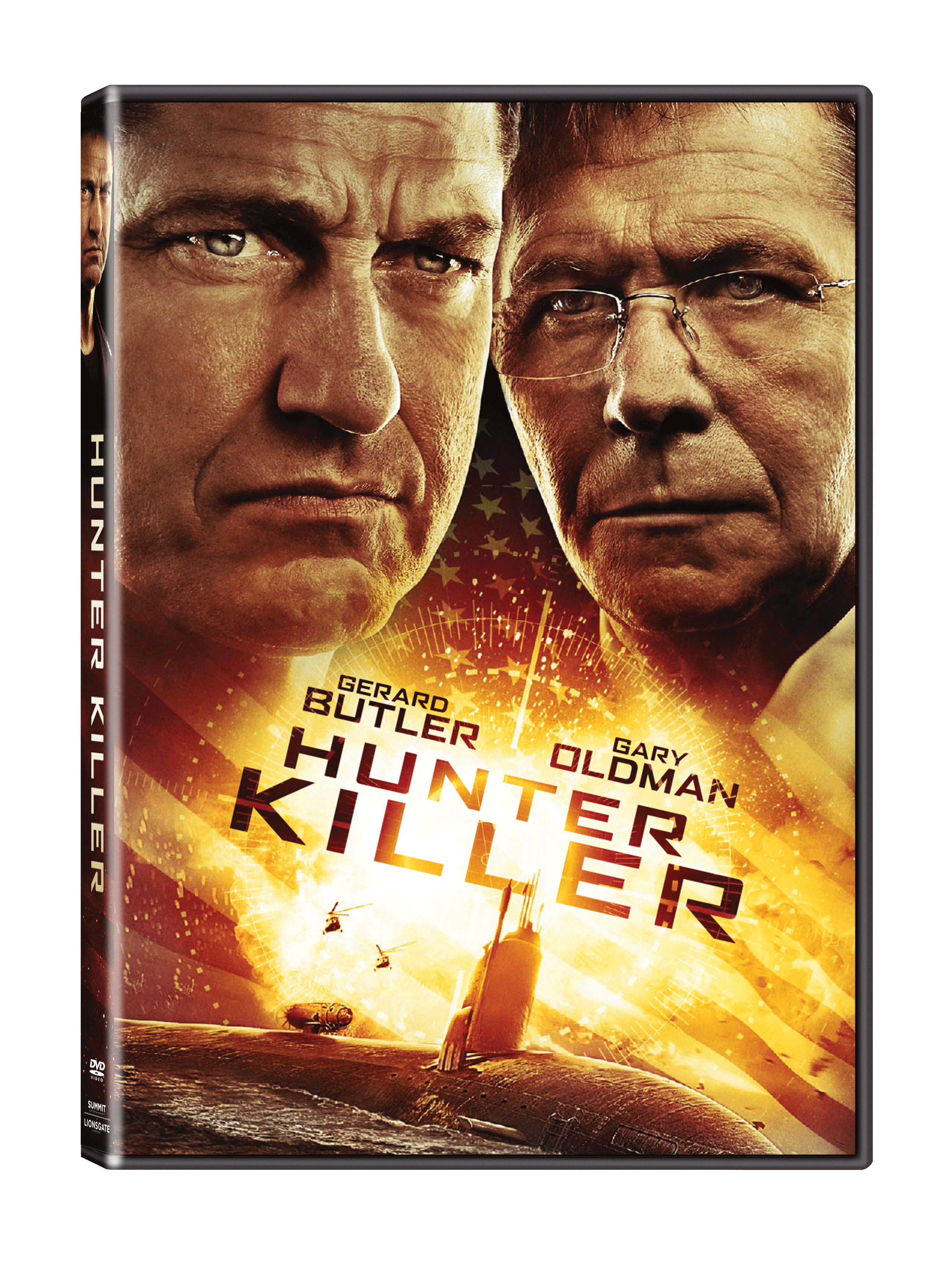 Hunter Killer DVD cover (Lionsgate Home Entertainment)
