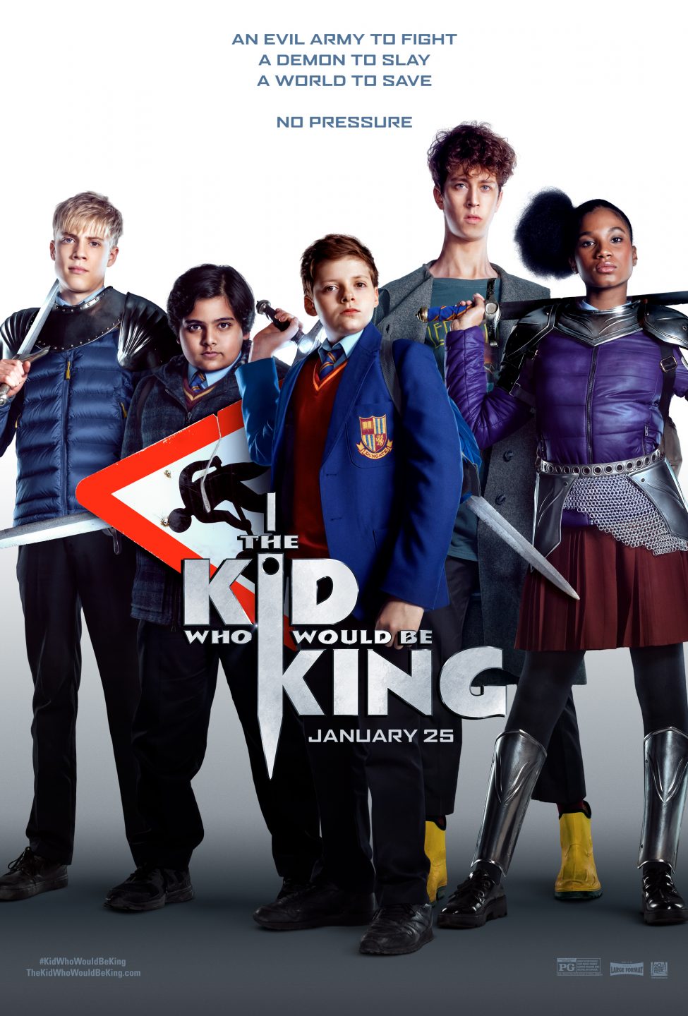 The Kid Who Would Be King poster (20th Century Fox)