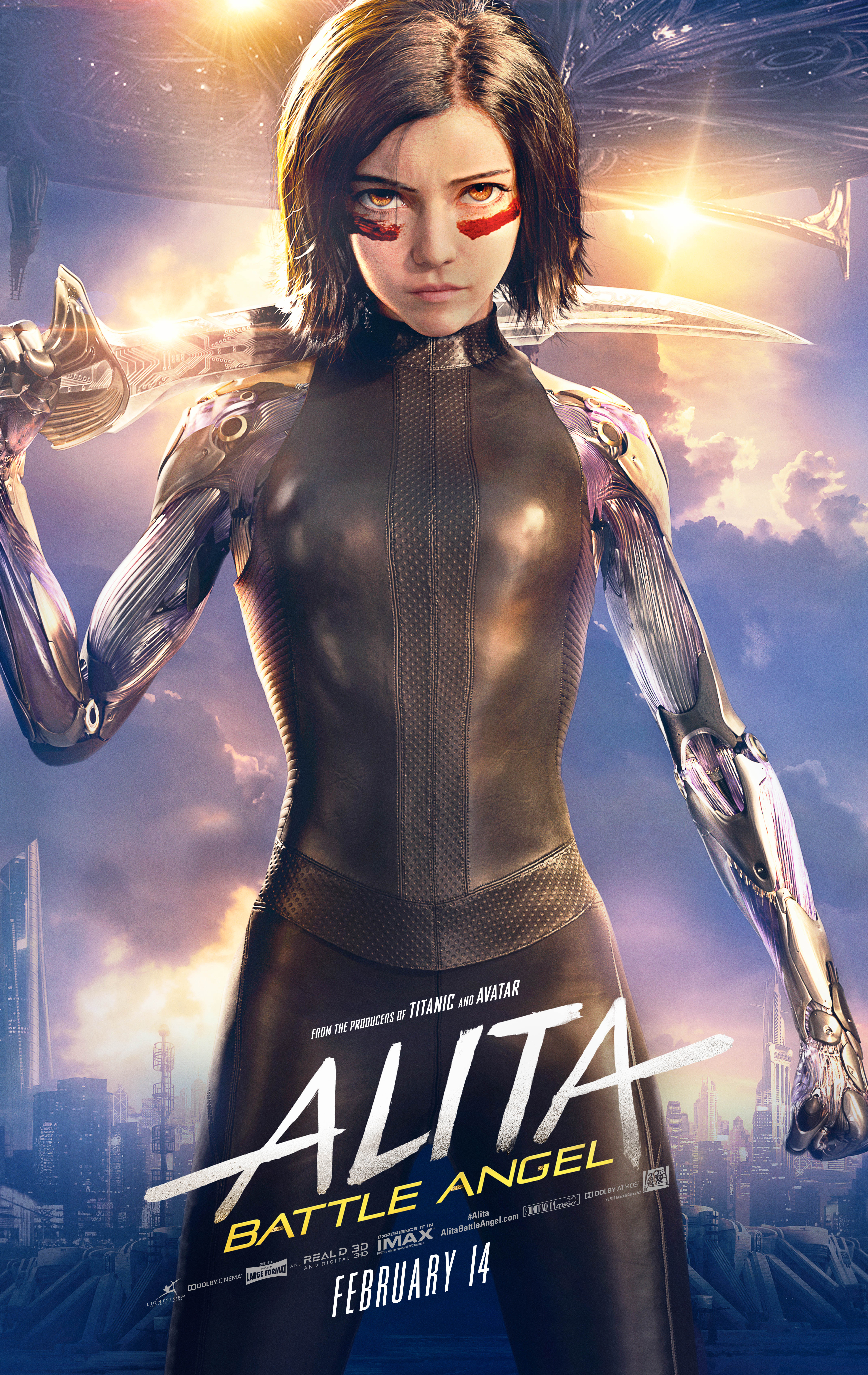 Alita: Battle Angel poster (20th Century Fox)