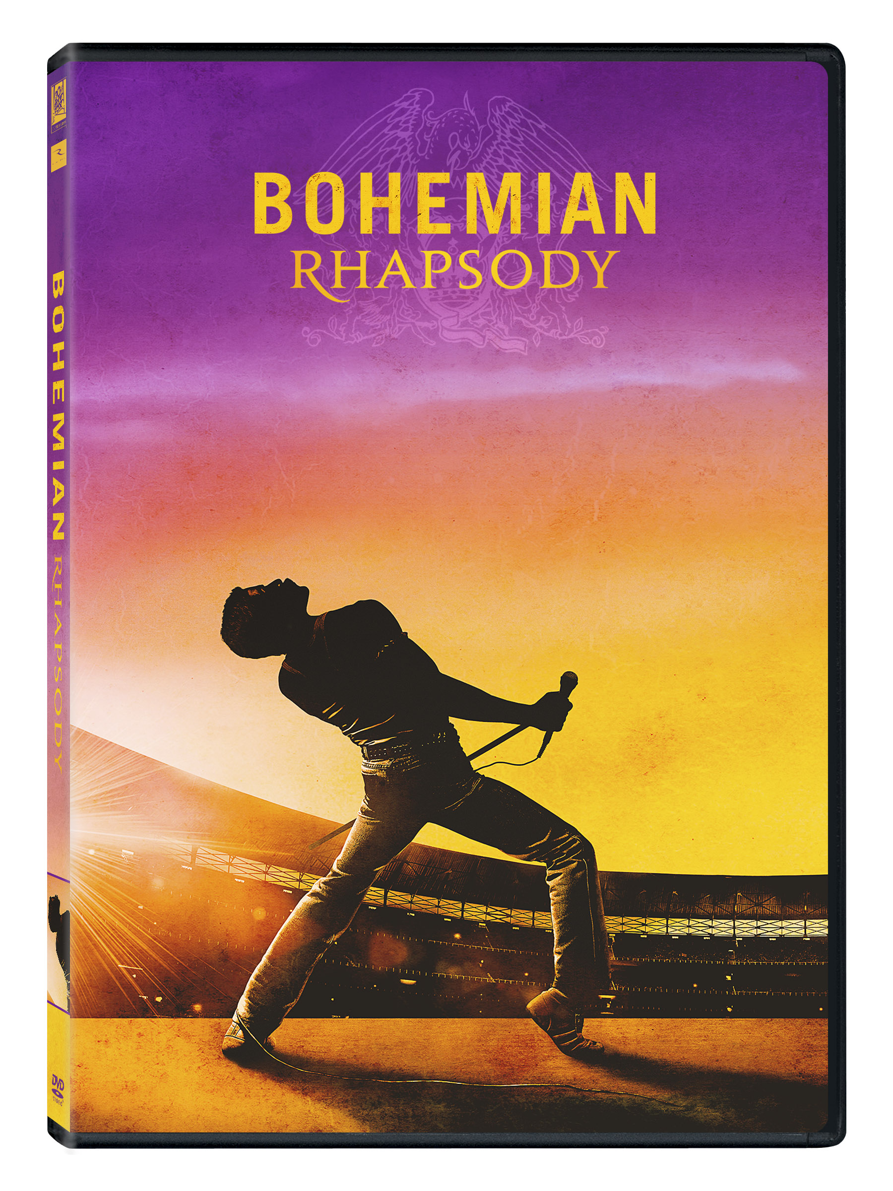 Bohemian Rhapsody DVD cover (20th Century Fox Home Entertainment)