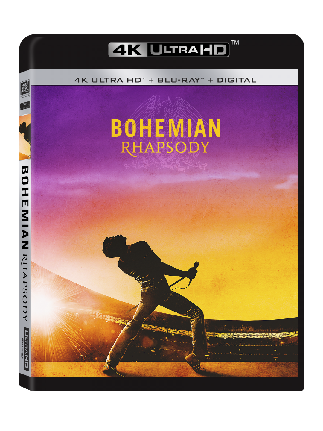 Bohemian Rhapsody 4K Ultra HD Combo Pack cover (20th Century Fox Home Entertainment)