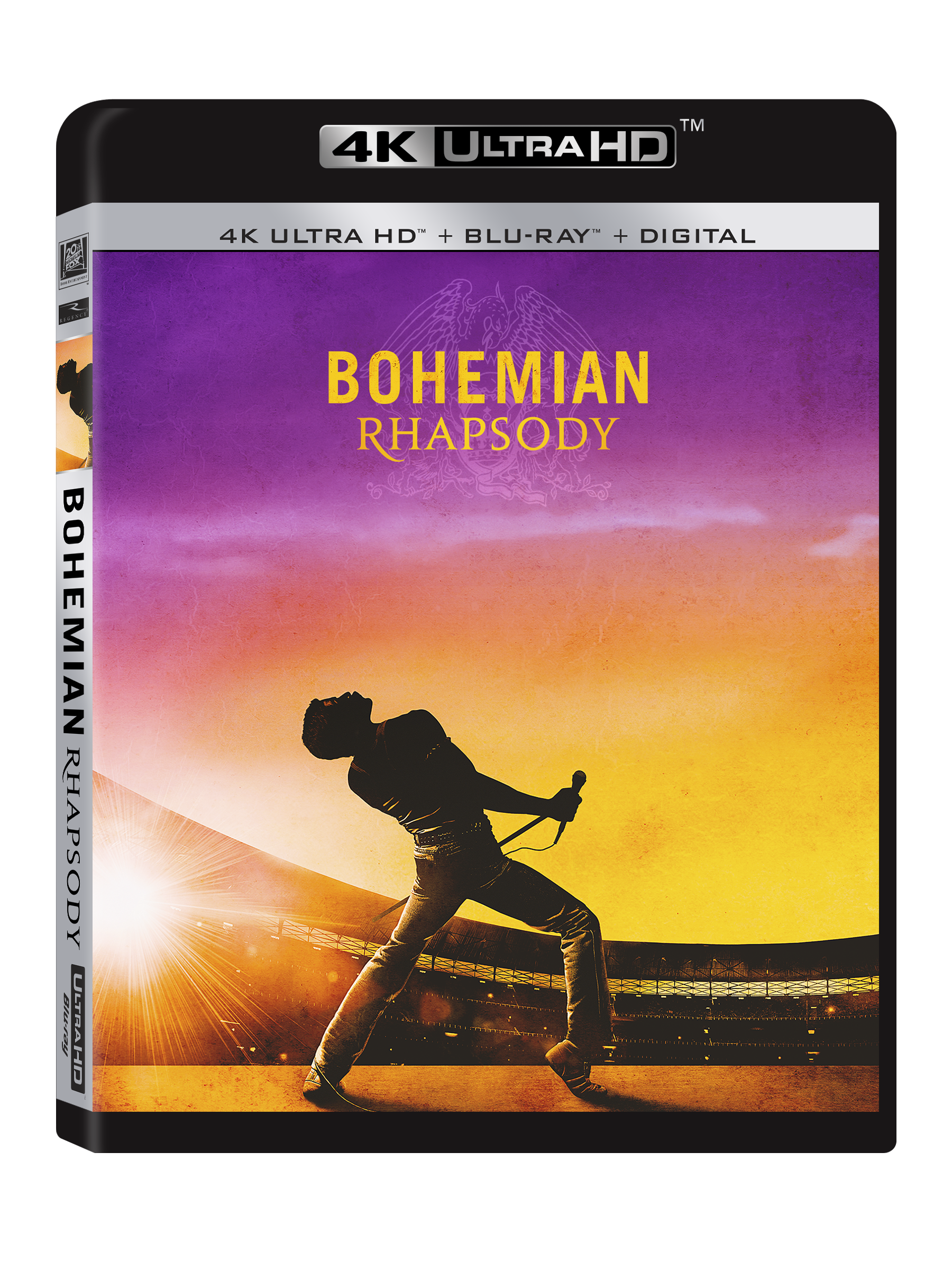 Bohemian Rhapsody 4K Ultra HD Combo Pack cover (20th Century Fox Home Entertainment)