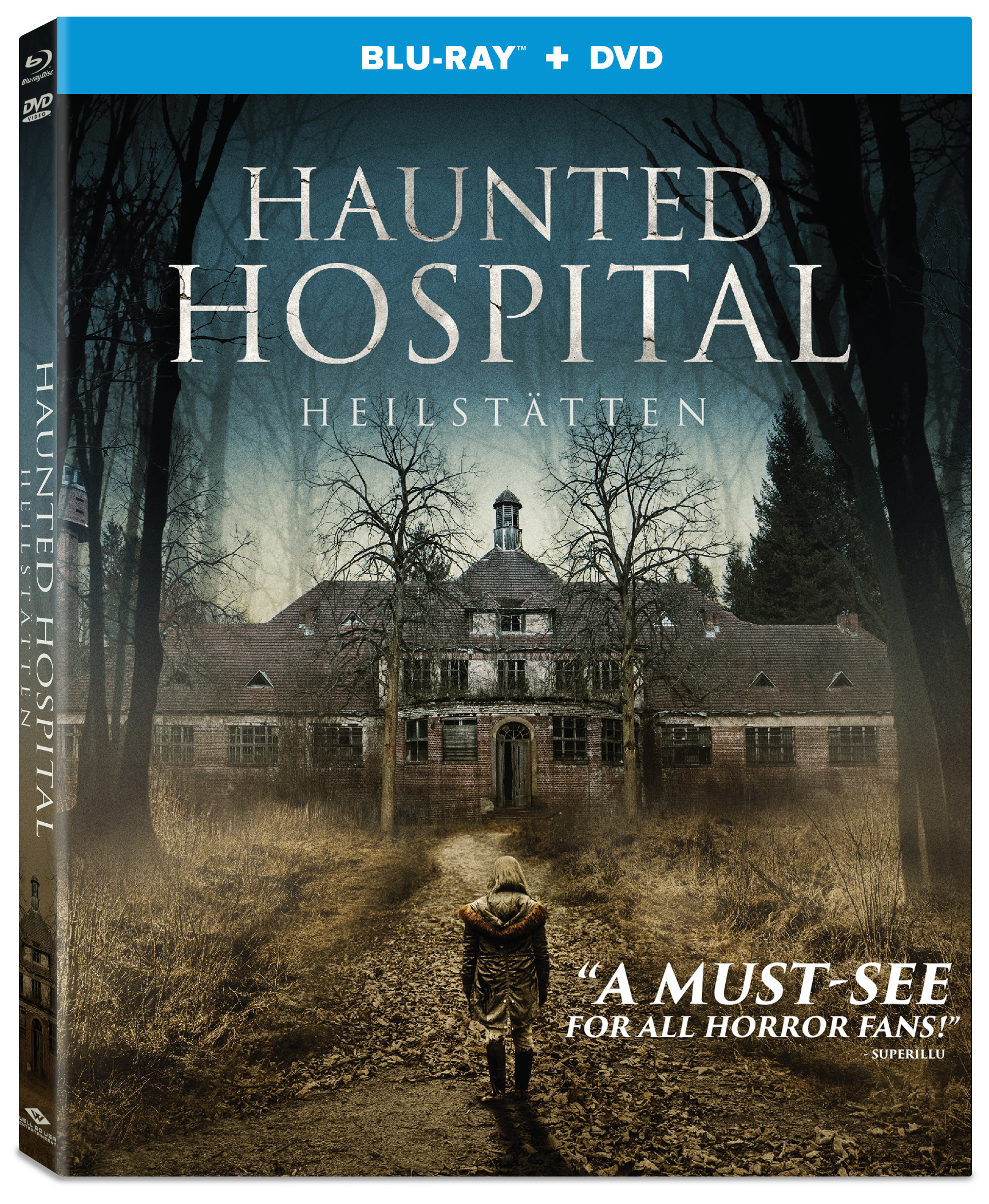 Haunted Hospital Heilstatten Blu-Ray cover (Well Go USA)