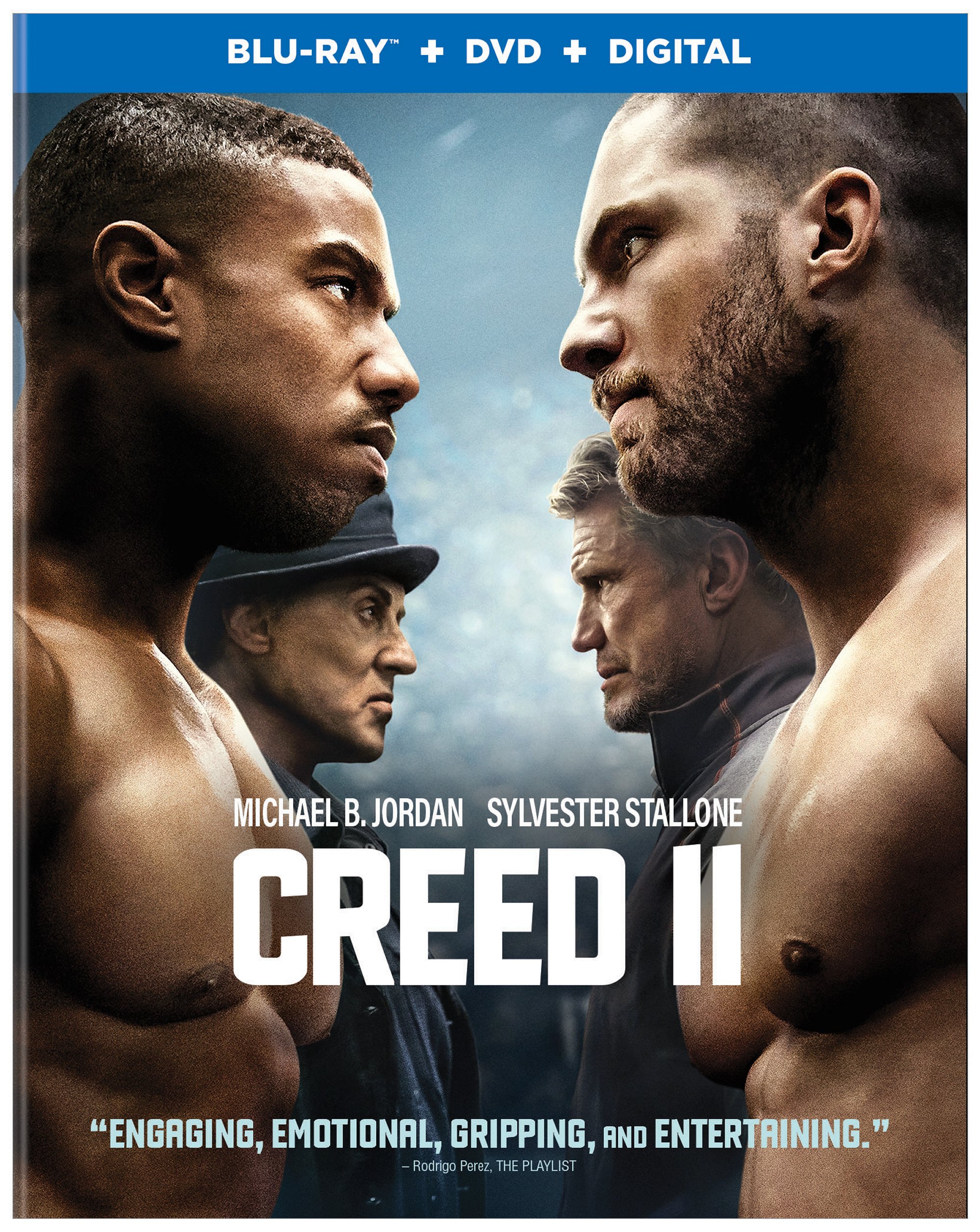Creed 2 Blu-Ray Combo Pack cover (Warner Bros. Home Entertainment)