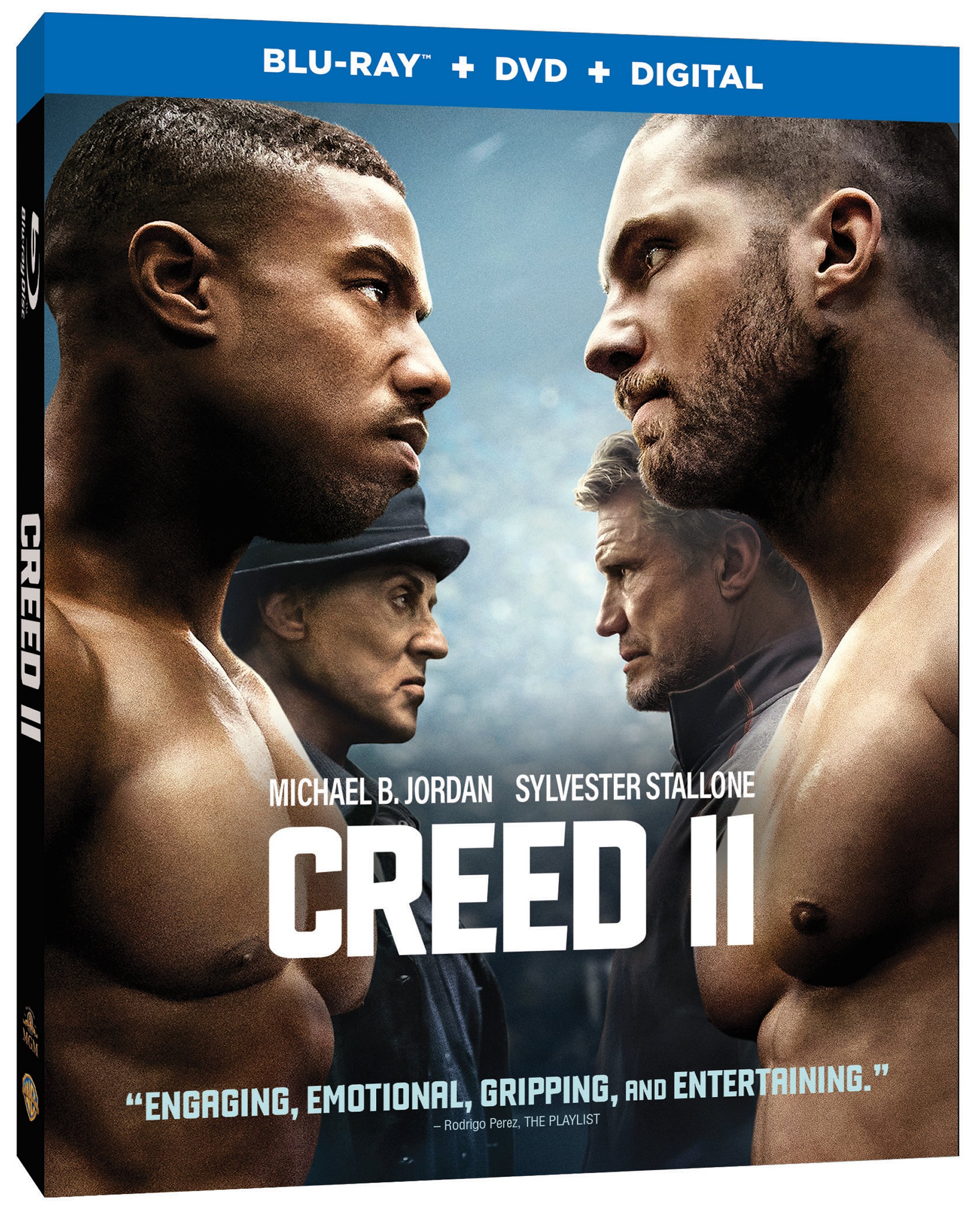 Creed 2 Blu-Ray Combo Pack cover (Warner Bros. Home Entertainment)