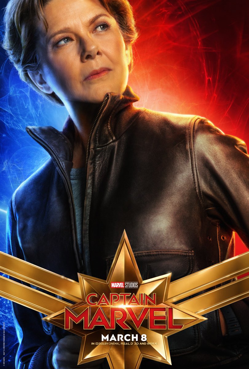 Captain Marvel character poster (Marvel Studios)