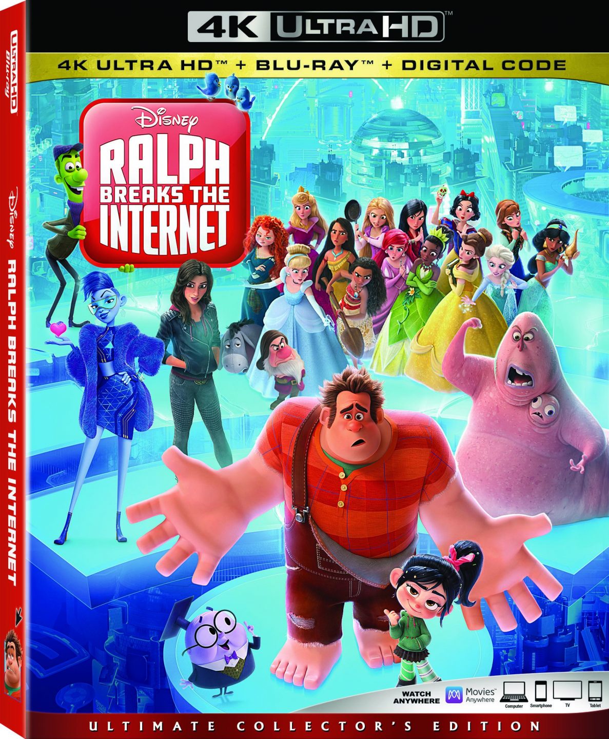 Ralph Breaks The Internet 4K Ultra HD Combo Pack (Walt Disney Studios Home Entertainment)