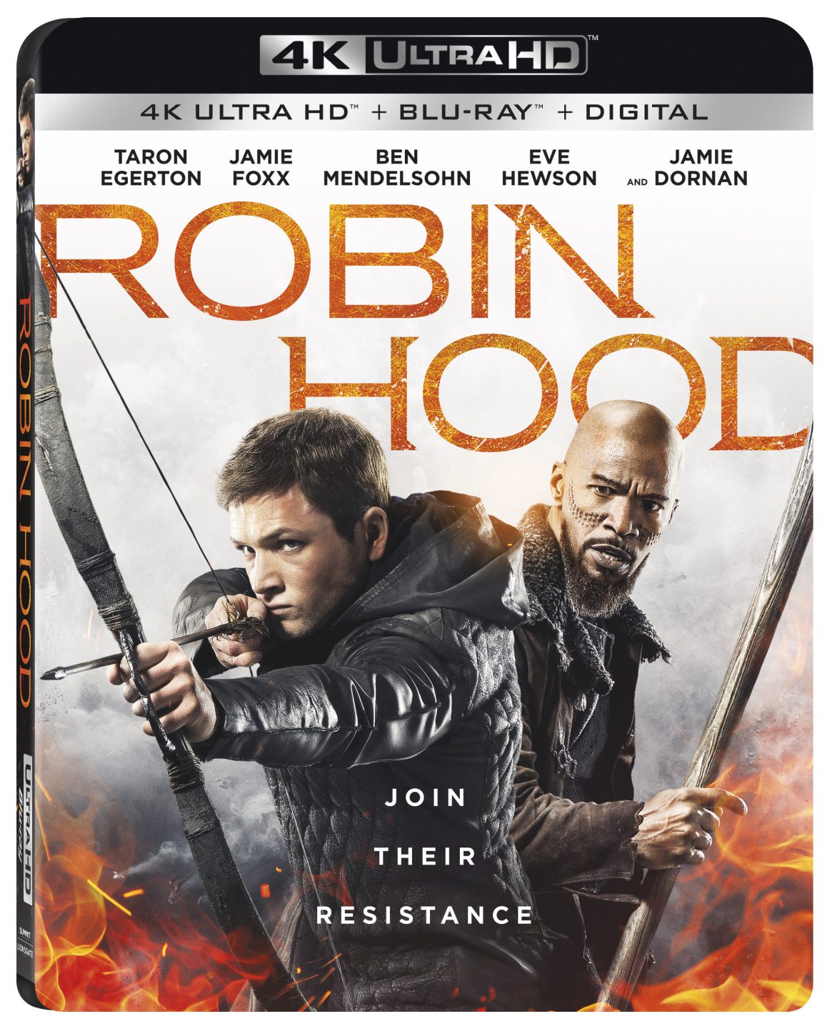 Robin Hood 4K Ultra HD Combo Pack cover (Lionsgate Home Entertainment)