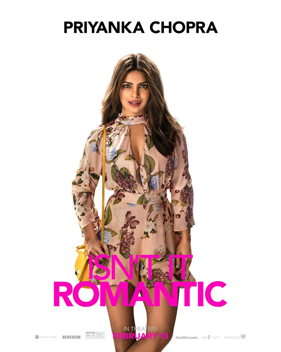 Isn't It Romantic character poster (Warner Bros. Pictures)