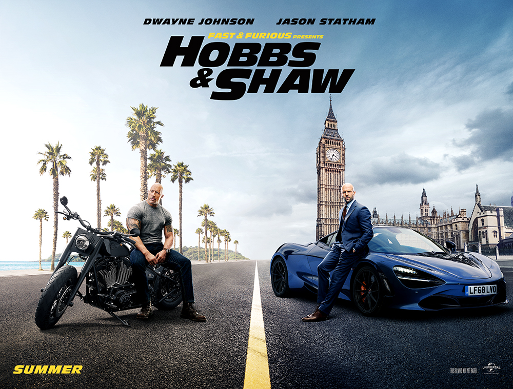 Hobbs & Shaw poster (Universal Pictures)