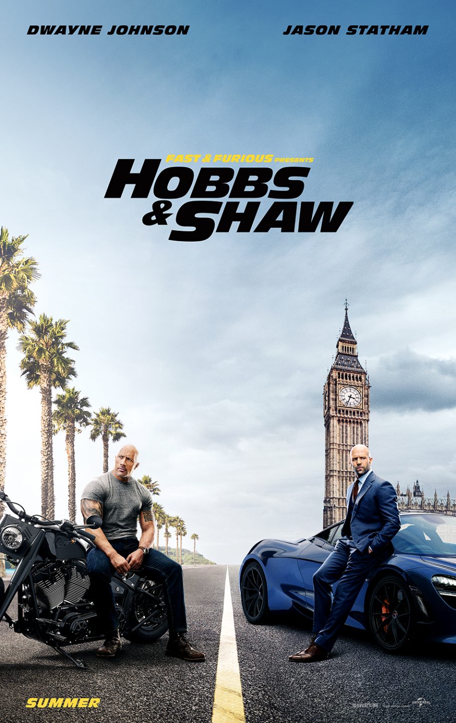 Hobbs & Shaw poster (Universal Pictures)