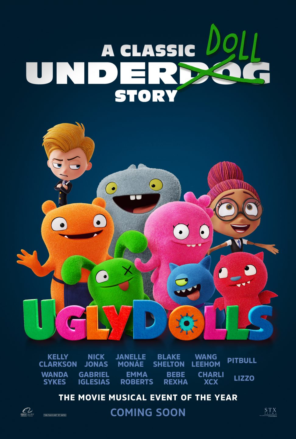 UGLYDOLLS poster (STXFilms)