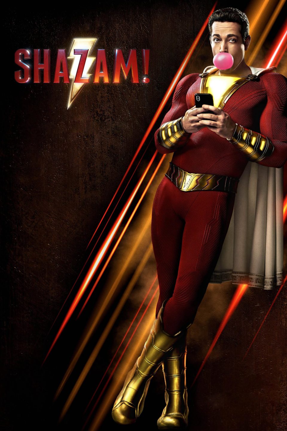 Poster for the movie "Shazam!"