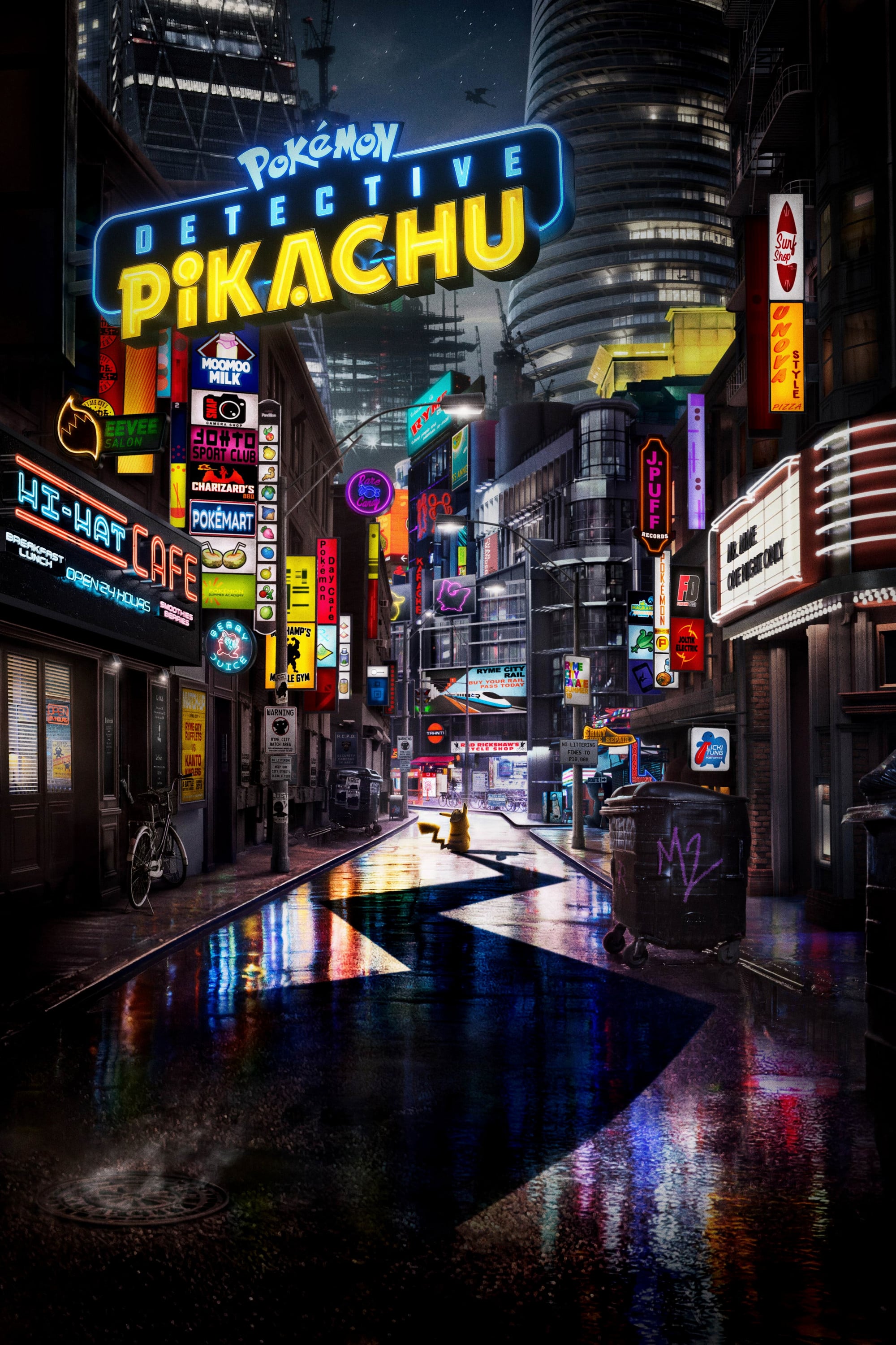 Poster for the movie "Pokémon: Detective Pikachu"