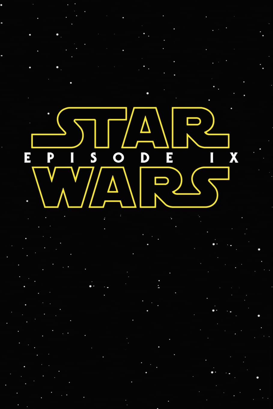 Poster for the movie "Star Wars: Episode IX"