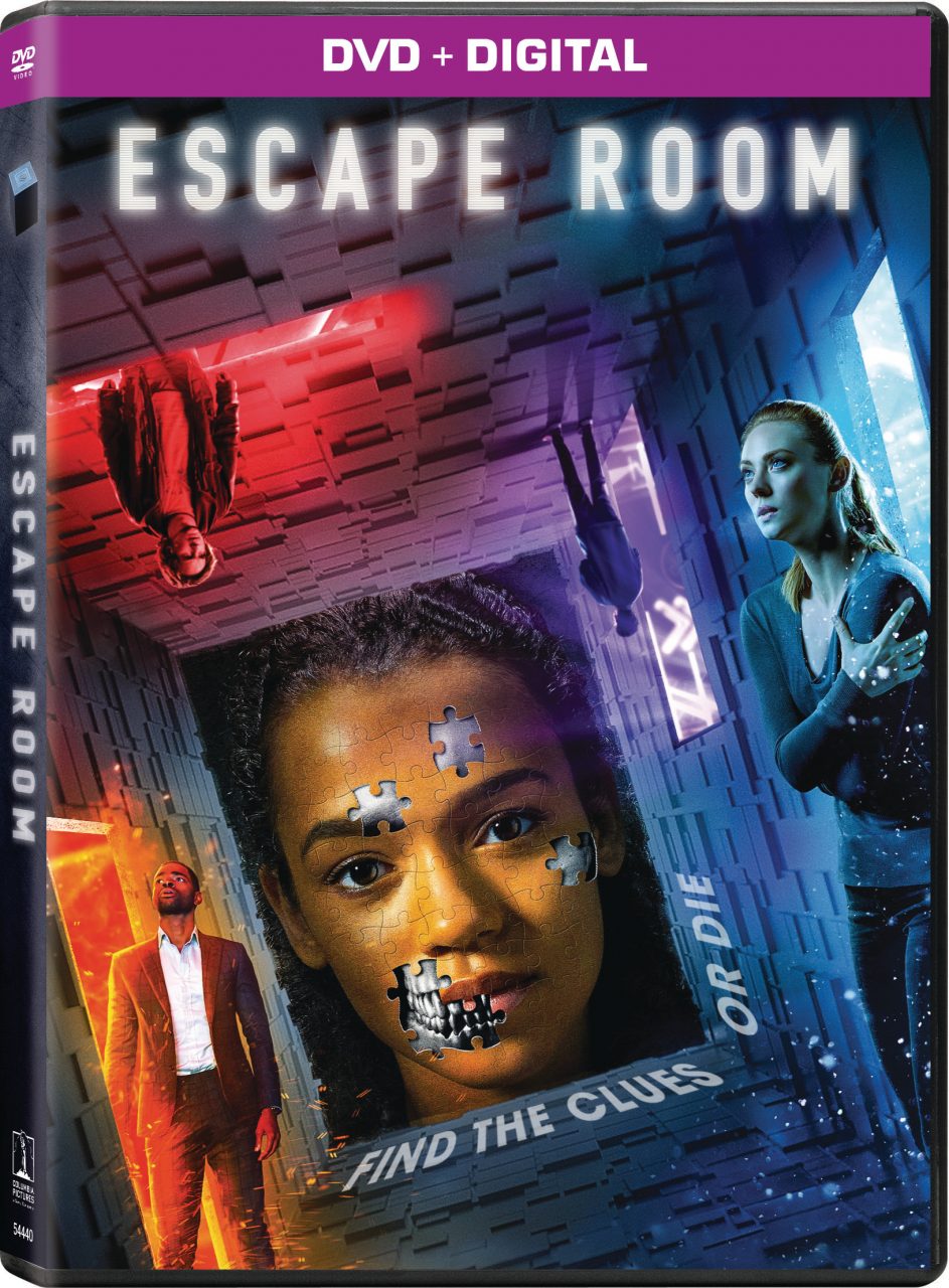 Escape Room DVD/Digital cover (Sony Pictures Home Entertainment)