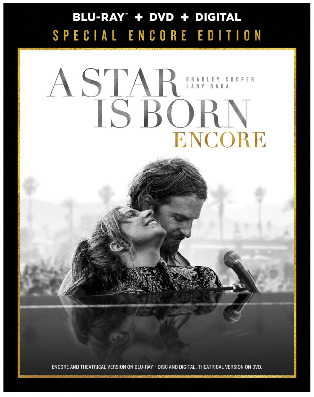 A Star Is Born Encore Blu-Ray Combo Pack cover (Warner Bros. Home Entertainment)