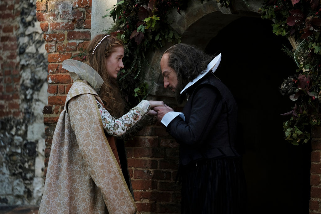 Left to right: Kathryn Wilder as Judith Shakespeare, Kenneth Branagh as William Shake-speare Photo by Robert Youngson, Courtesy of Sony Pictures Classics