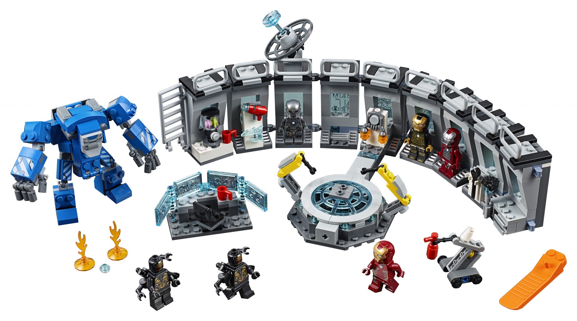 Marvel Avengers: Endgame LEGO Set - Iron Man Hall of Armor