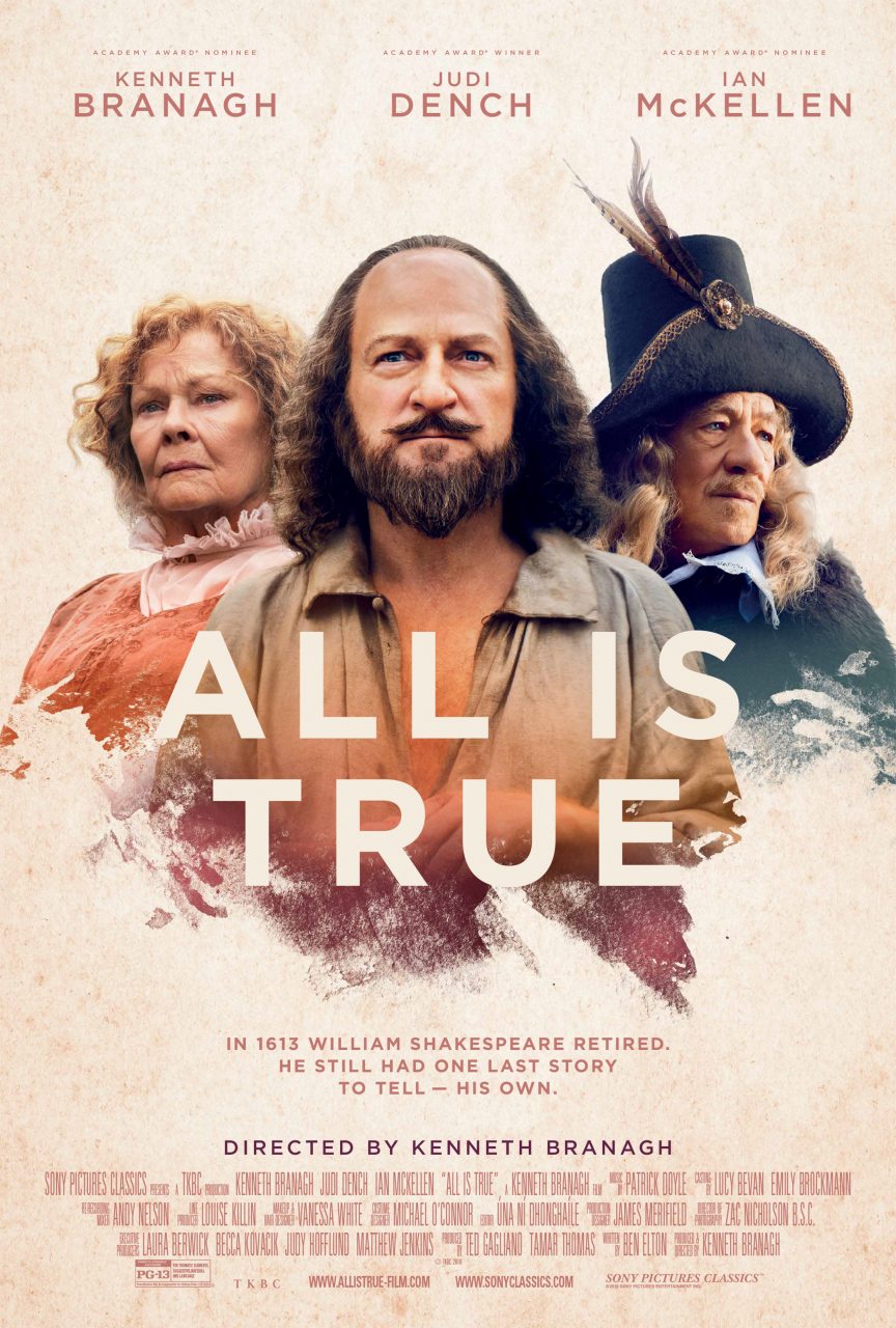 All Is True Poster (Sony Pictures Classics)