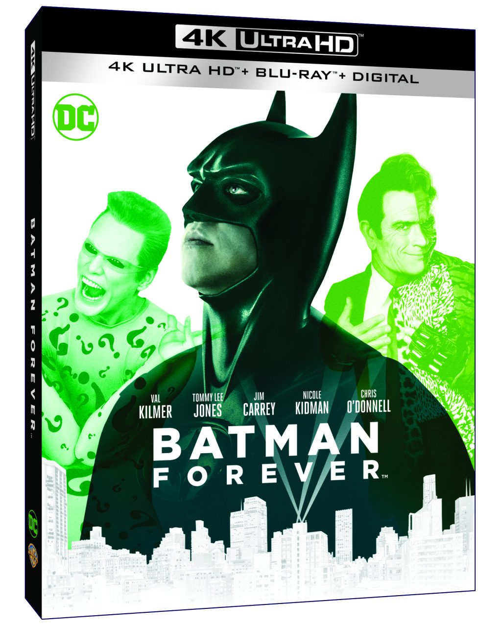 Batman Forever 4K Ultra HD cover (Warner Bros. Home Entertainment)