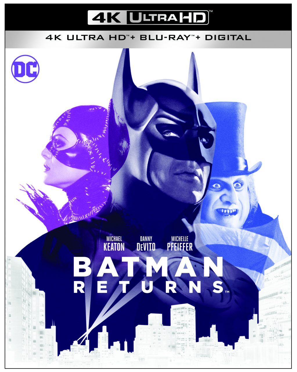 Batman Returns 4K Ultra HD cover (Warner Bros. Home Entertainment)