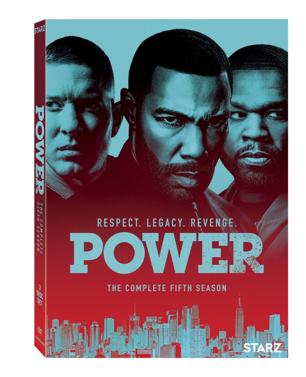 Power: The Complete Fifth Season DVD cover (Lionsgate Home Entertainment)