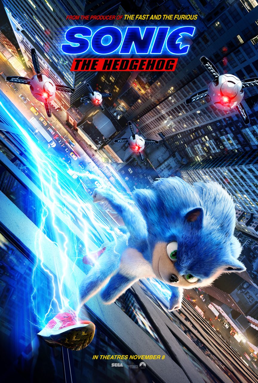 Sonic The Hedgehog poster (Paramount Pictures)