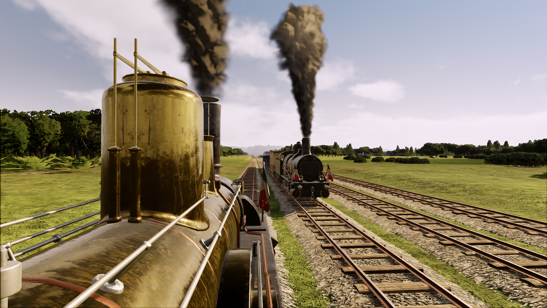 Railway Empire France DLC screencap (Kalypso Media)