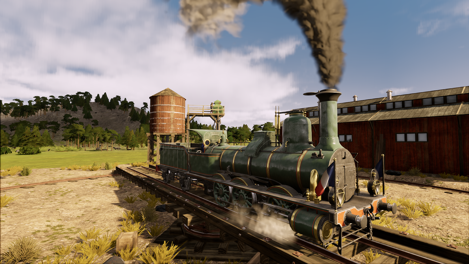 Railway Empire France DLC screencap (Kalypso Media)