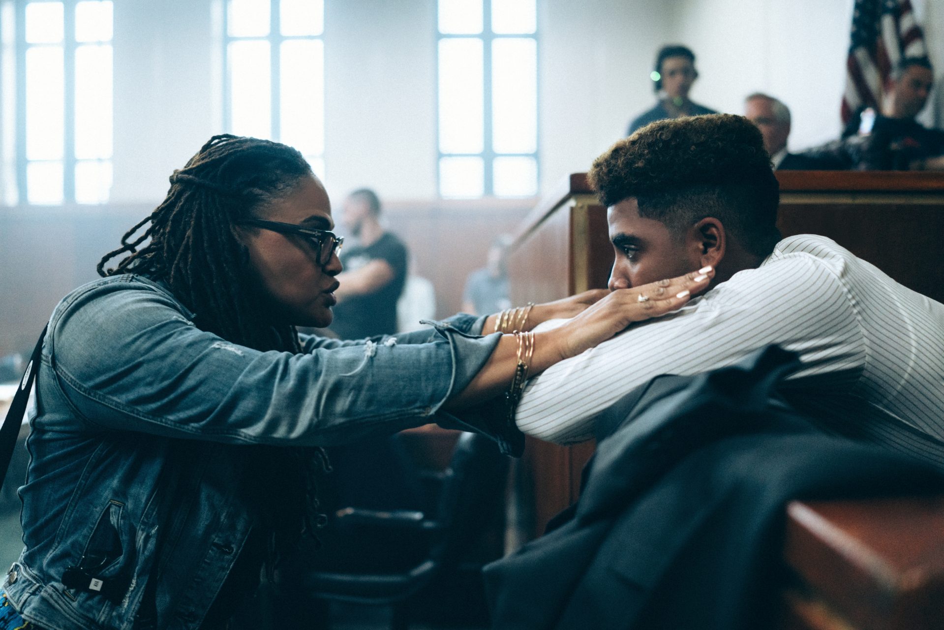 When They See Us Behind-The-Scenes still (Netflix)