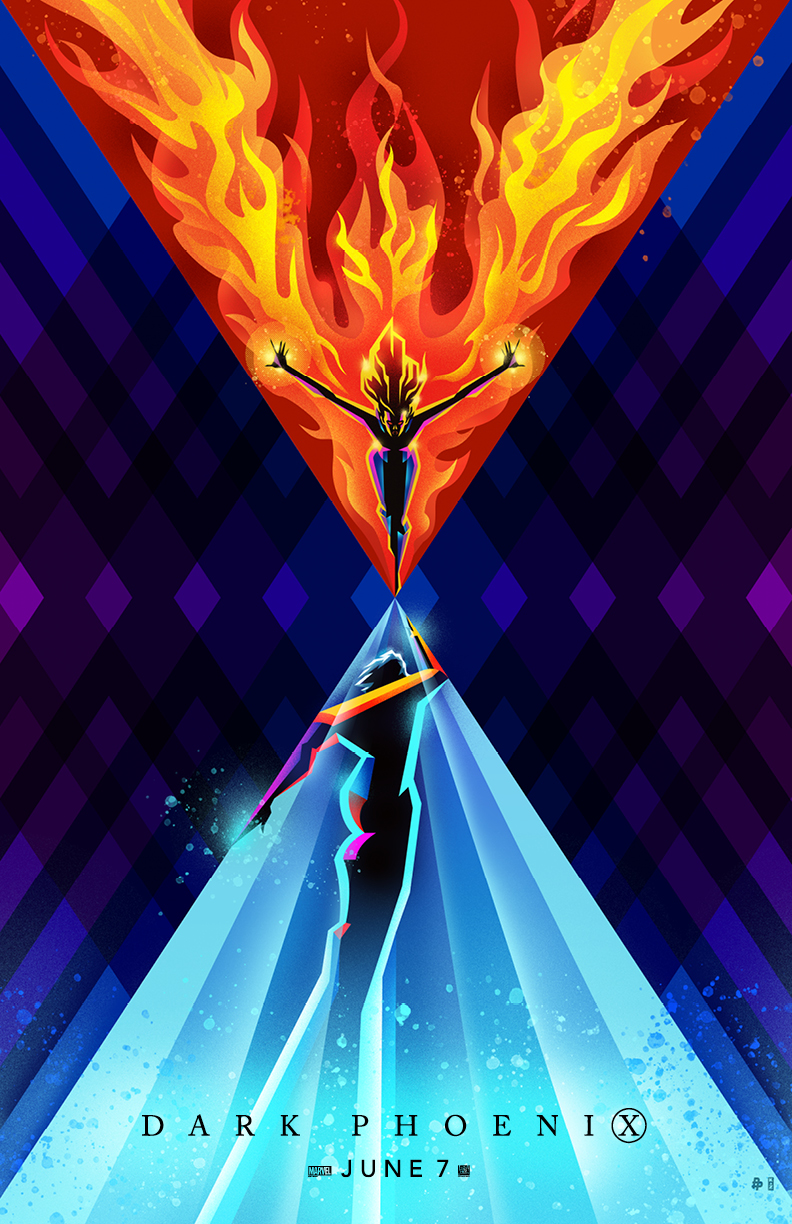Dark Phoenix Philadelphia poster (20th Century Fox)