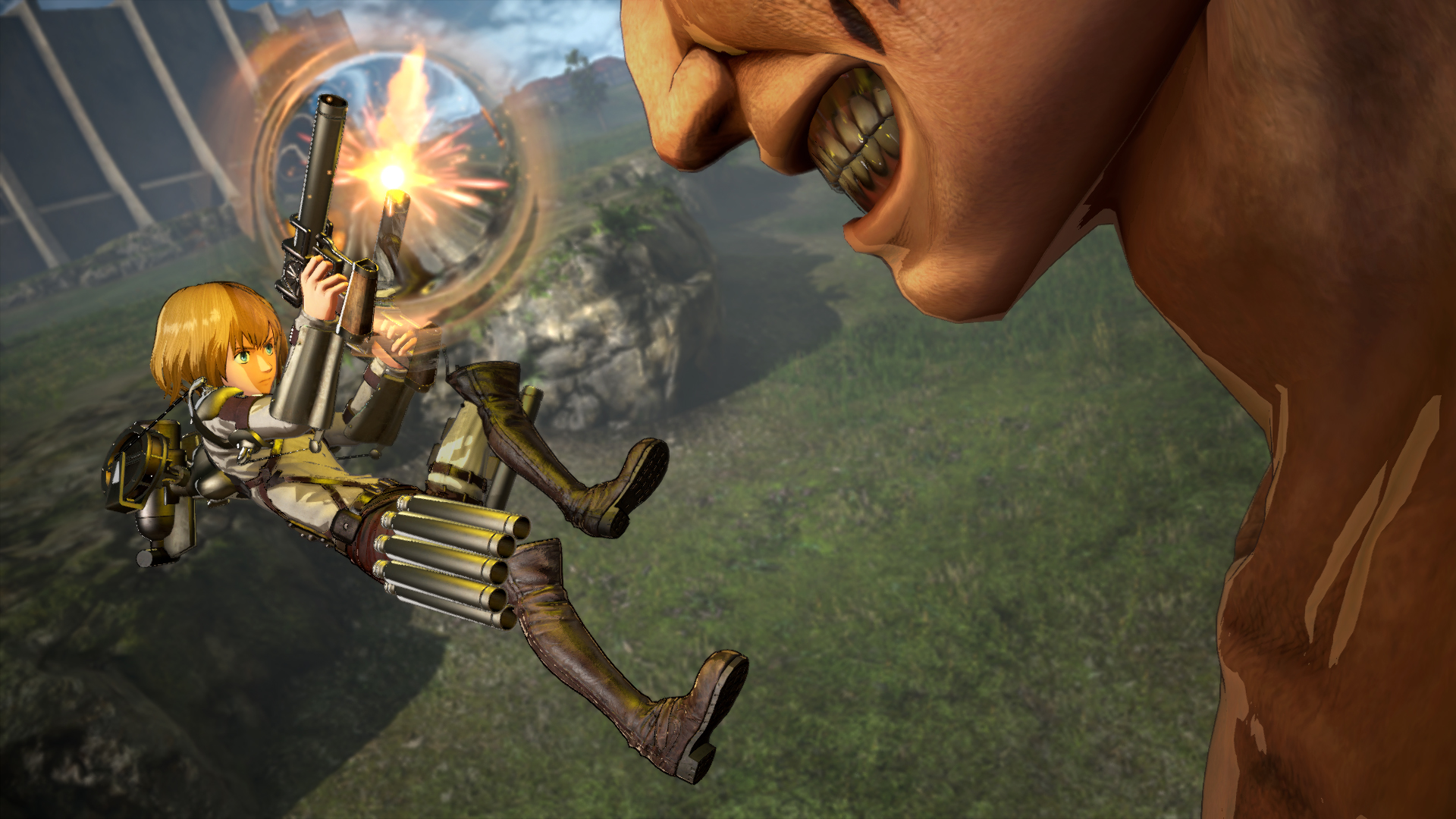 Attack On Titan 2: Final Battle screencap (KOEI Tecmo)