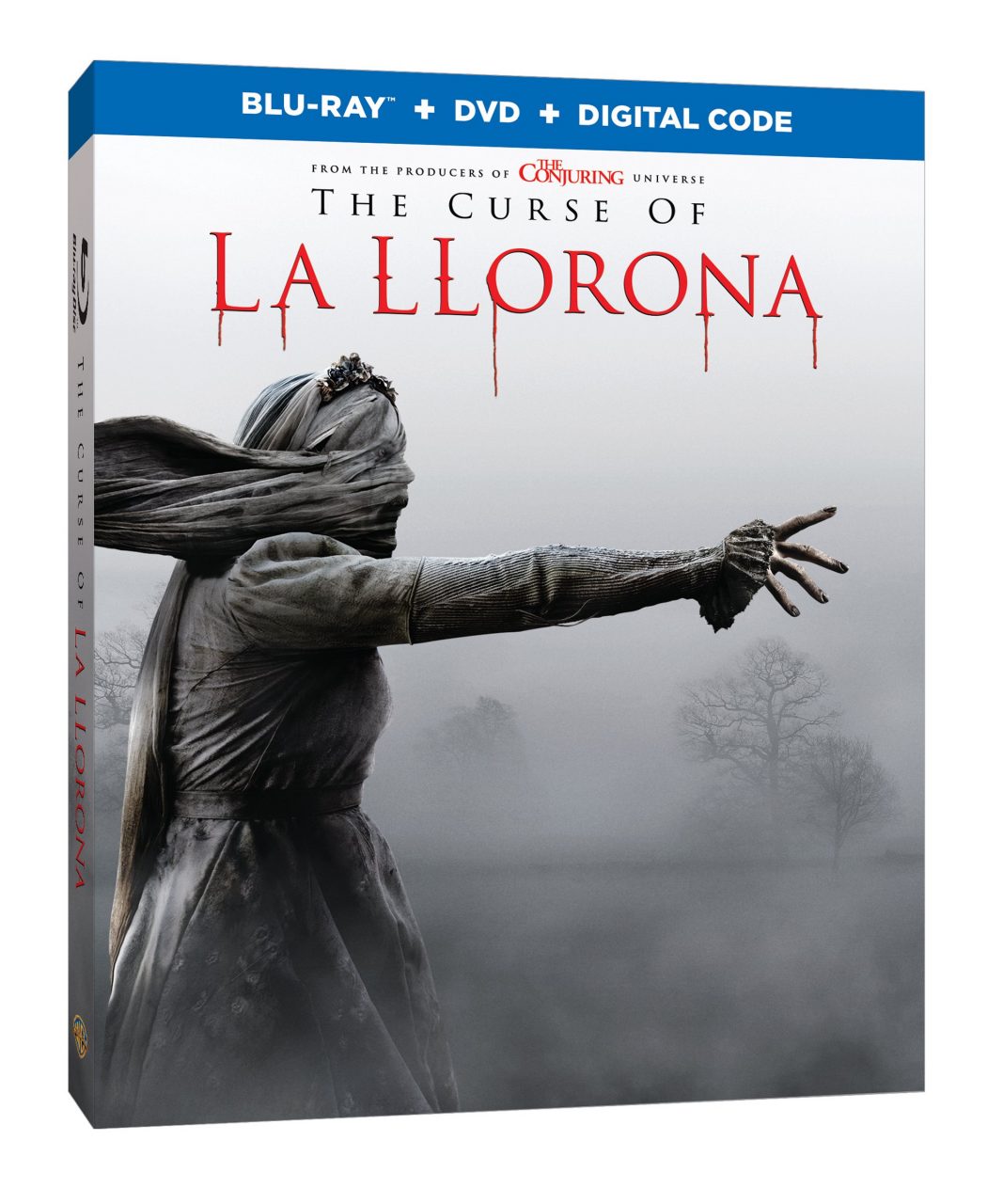 The Curse Of La Llorona Blu-Ray Combo Pack cover (Warner Bros. Home Entertainment)