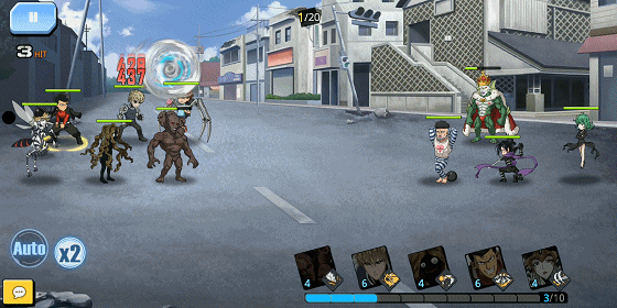 One Punch Man: Road To Hero gameplay .gif (Oasis Games)