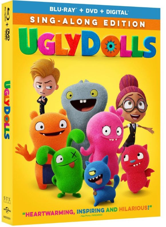 UglyDolls Blu-Ray Combo Pack cover (Universal Pictures Home Entertainment)